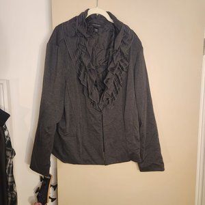 Ashley Stewart Women's Ruffled Jacket